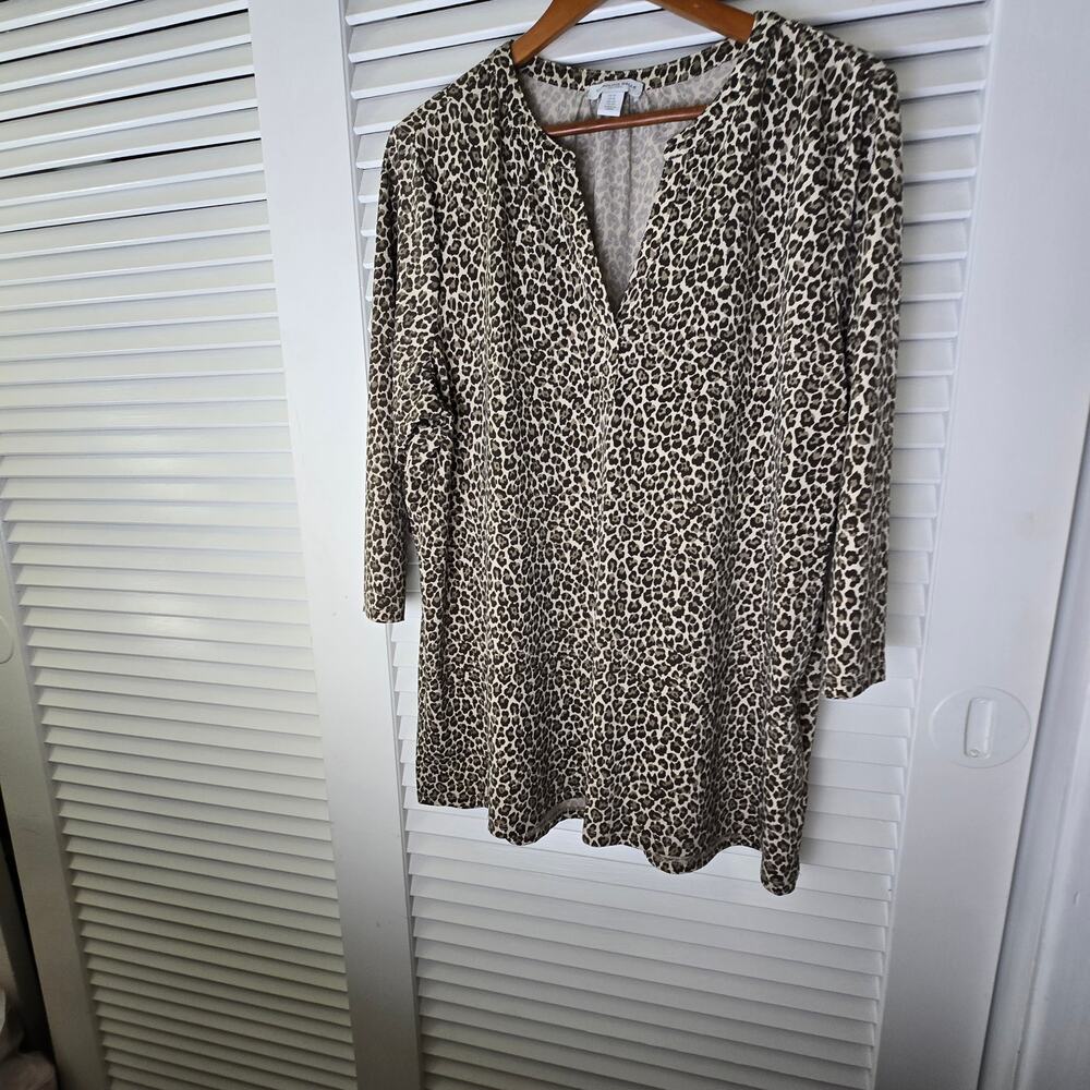 Carolina Belle Leopard print Women's Size 1X